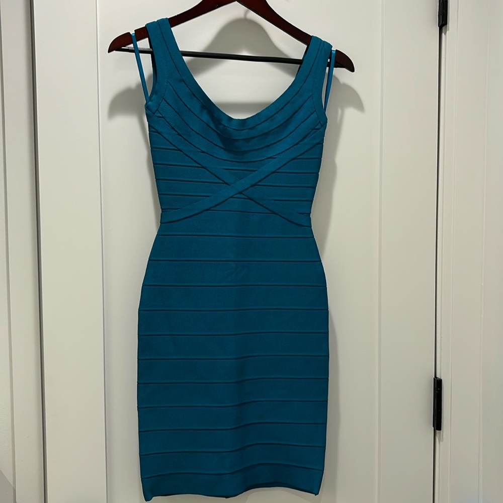 Herve Leger bandage dress